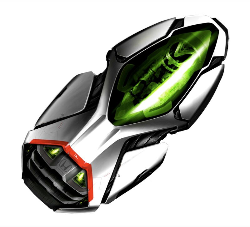 Illustration for article titled One To The Power Of Four Equals Honda Awesomeness